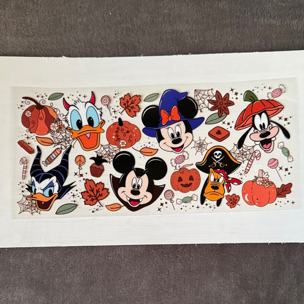 Disney Halloween Cup Wrap